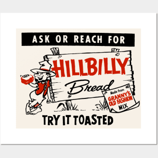 Hillbilly Bread Posters and Art